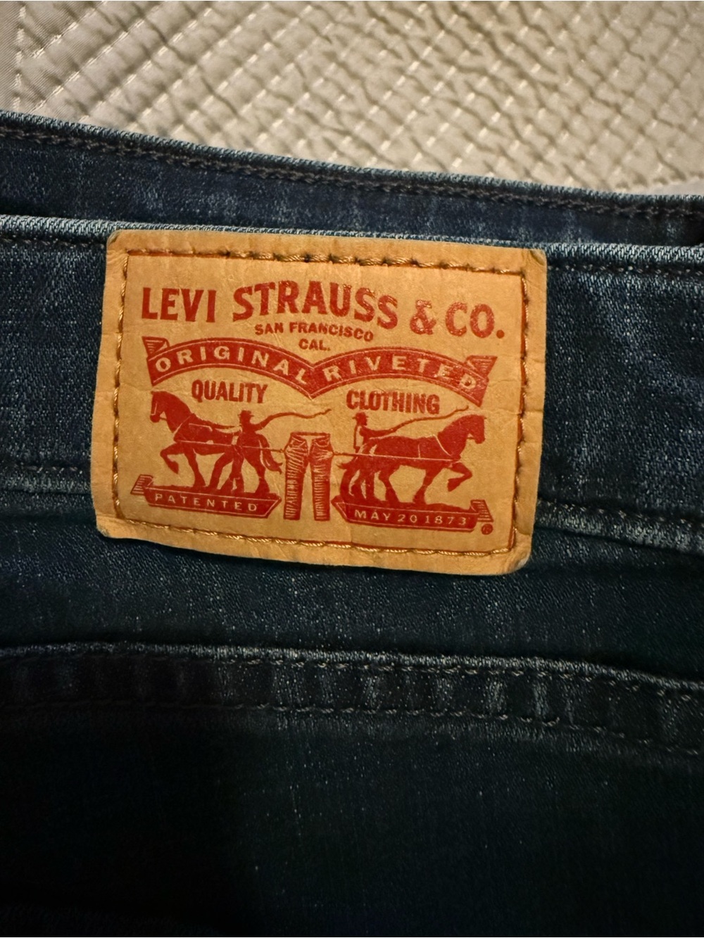Levi's Women's Straight Leg Jeans - Indigo Blue